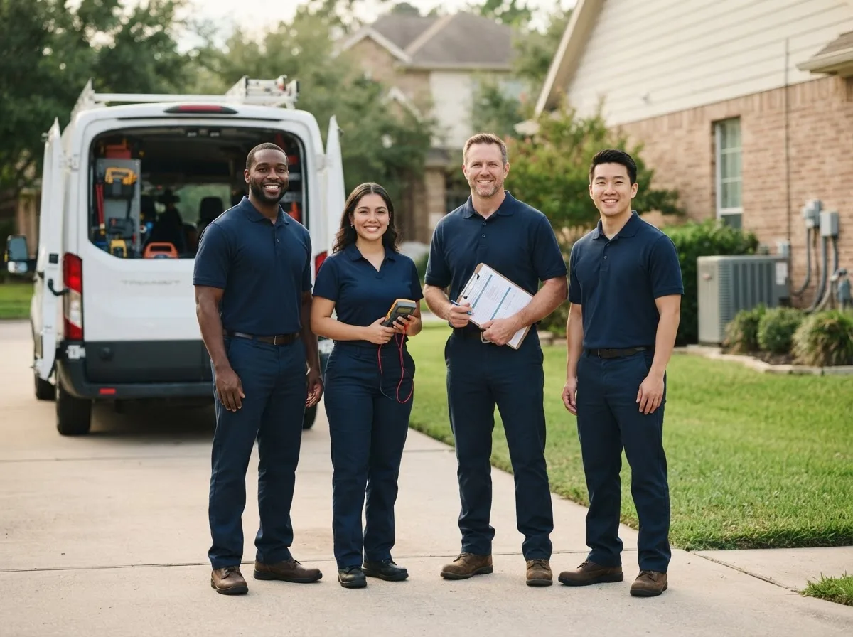 Certified HVAC technician near Lexington, TX